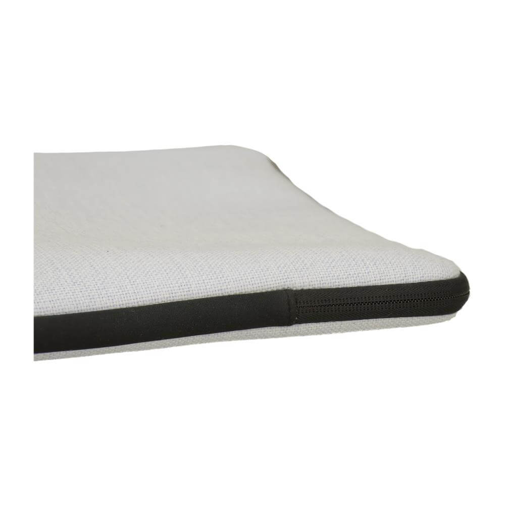 Polylinen Sublimation Laptop Sleeve with Lining - 17" Close View