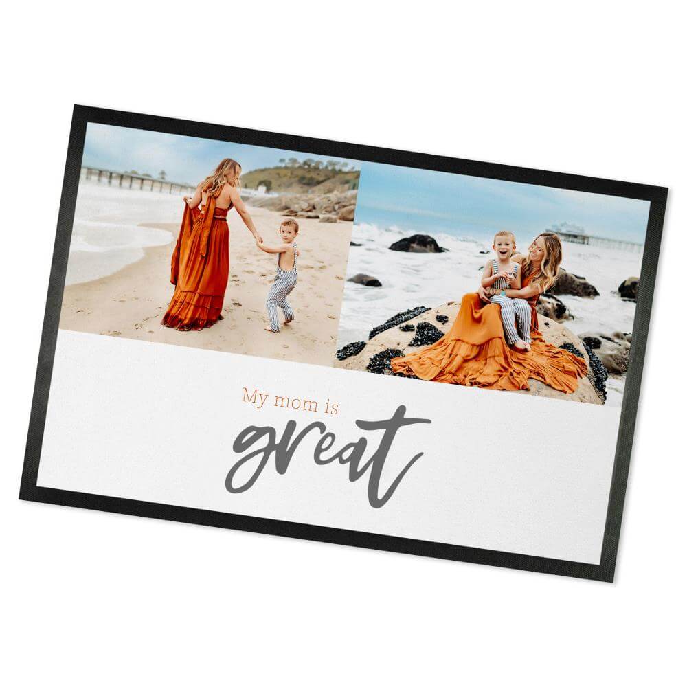 Sublimation Doormat - 105 x 70 cm My Mom Is Great Sublimation Doormat - 105 x 70 cm My Mom Is Great