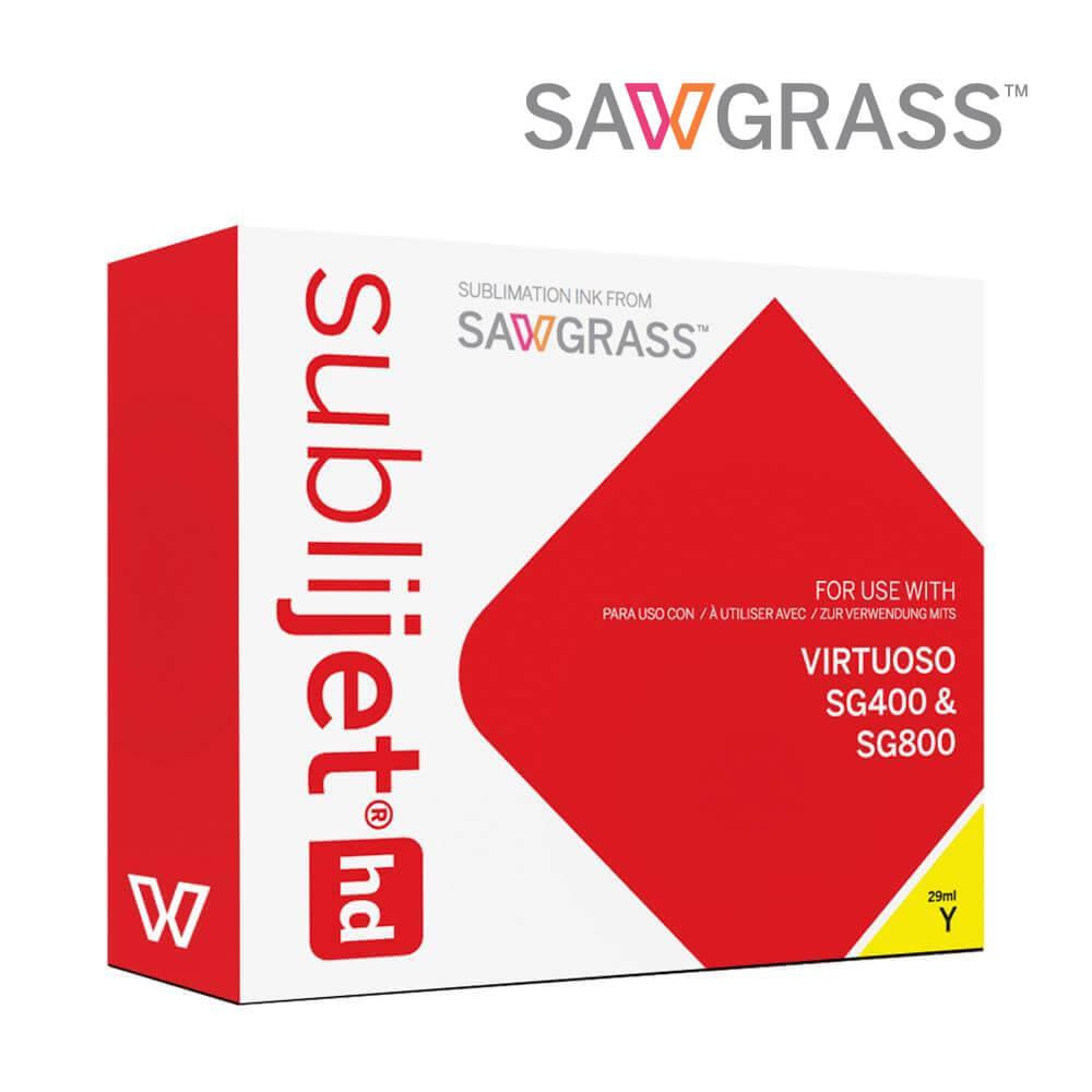 SubliJet-HD, jaune - Sawgrass SG400 & SG800 Encre de Sublimation